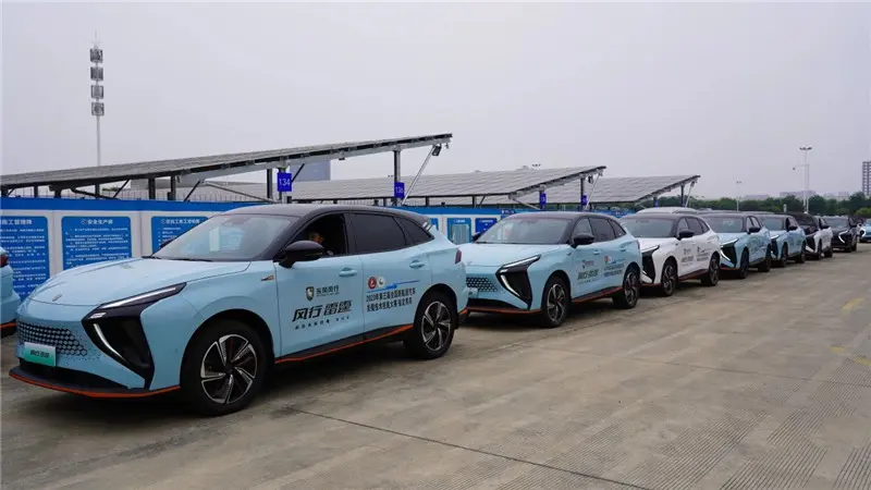 Forthing Friday Escorts the Third New Energy Vehicle Key Technology Skills Competition01.jpg