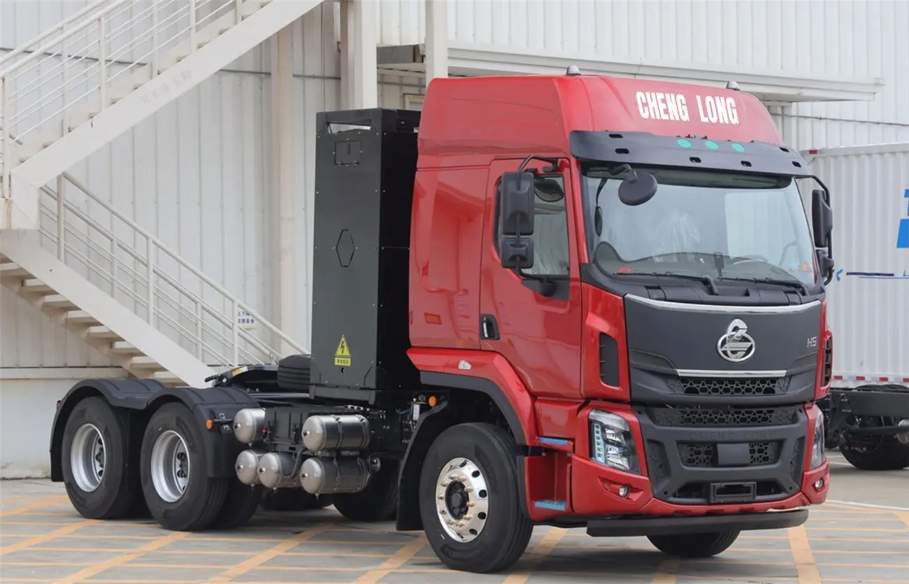 Eco-Friendly Heavy Hauler 6×4 H5EV Electric Truck04zgc